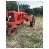 1937 Allis-Chalmers WC Tractor, Serial Number 55132
