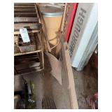 Horse-Drawn Single Bottom Moldboard Plow with Wooden Beam and Handles