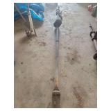 Blue Star Cast Iron Water Hand Pump with Pipe and Base