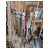 Manual Post Hole Digger with Wooden Handles