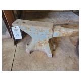 Heavy Metal Blacksmith Anvil with Integrated Stand Base