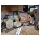 Heavy Duty Iron Plow Beams and Agricultural Equipment Parts
