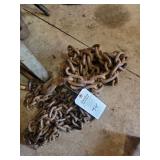 Heavy Duty Metal Tow Chain with Hook