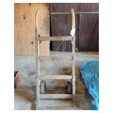 Thomas Co. Keokuk IA Wood and Cast Iron Hand Truck Dolly
