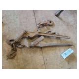 Durbin-Durco Inc St. Louis MO Lever Load Binder with Chain and Hooks