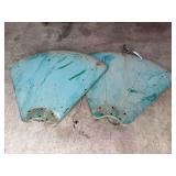 Pair of Green Tractor Fenders