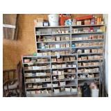 Allis-Chalmers Parts Bin and Assorted Hardware