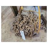 Heavy Duty Link Chain with Hooks
