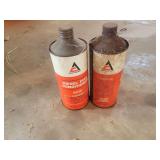 Two Allis-Chalmers Diesel Fuel Conditioner Quart Cans
