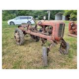 Avery Tractor with Red Paint Scheme and Front Dual Wheels