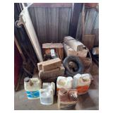 Assorted Farm Supplies, Lubricants, and Hardware Lot