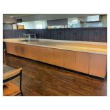 Commercial Service Counter and Delfield Cold Food Well