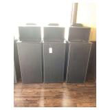 Commercial Single Station Waste Receptacle with Tray Return Shelf, Lot of 3