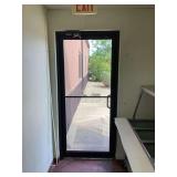 Commercial Glass Door with Aluminum Frame
