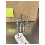 (23) Chrome Wire Salt and Pepper Caddy