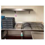 Custom L-Shaped Commercial Dish Table - Clean Side