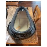 Horse Collar Mirror with Leather and Hames