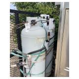 Large Propane Tanks with Regulator and Hoses