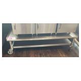Globe Stainless Steel Equipment Stand on Casters