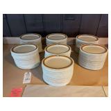 Large Group of G.E.T. Rodeo Pattern Melamine 9-Inch Platters