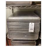 Commercial Aluminum Sheet Pans / Baking Trays Stack (Lot 244)