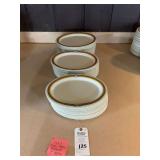 G.E.T. Rodeo Pattern Melamine 12-Inch Oval Platters, Set of Multiple