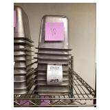 Lot of 10 Stainless Steel 6 Inch 1/6 Hotel Pans