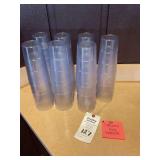 Lot of 30 Cambro 16 oz Clear Plastic Tumblers