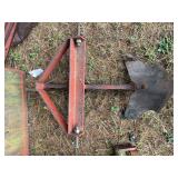 Three-Point Tractor Cultivator Plow Attachment