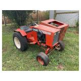 Case 444 Power Red Garden Tractor with Enclosure