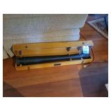 US Navy Quartermaster Mark II 16 Power Spyglass with Wooden Case