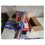 Craftsman Tool Box with Solder, Brazing Supplies, Rip-Cut Guide, and Wood Chisels