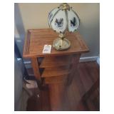 OK Lighting Bald Eagle Accent Lamp with Brass Finish Base