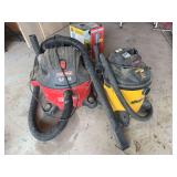 Craftsman 12 Gallon and Shop-Vac Pro 8 Gallon Wet/Dry Vacuums