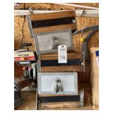 Set of Wooden Post Office Box Doors and Compartments