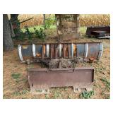 Heavy Duty Snow Plow Blade with Mount and Springs