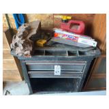 Craftsman Project Center Rolling Tool Chest with Assorted Workshop Items