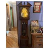 Barwick Tempus Fugit Grandfather Clock with Wooden Case