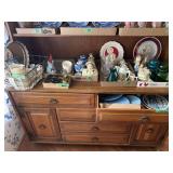 Assorted Lot of Decorative Collectibles, Ceramics, Glassware, and Historical Newspapers