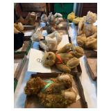 Steiff Club Edition Teddy Bears with Medallions and Certificates