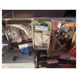 Assorted Hand Tools, Drafting Equipment, and Buffing Wheels Lot