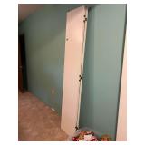 White Bi-Fold Closet Door with Hardware