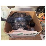 Box of Assorted Telephones and Hardware