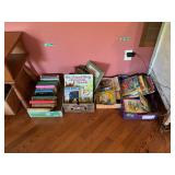 Large Assortment of Children and Classic Literature Books in Boxes