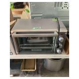 Black and Decker Air Fryer Toaster Oven with Tray and Manual