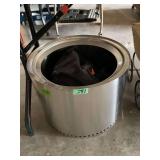 Stainless Steel Outdoor Fire Pit with Airflow Vents