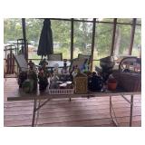 Assorted Household Decor, Glassware, Figurines, and Collectibles Lot