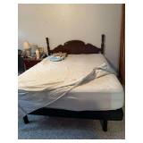 Tempur-Pedic Ease Adjustable Bed Frame with Wooden Headboard