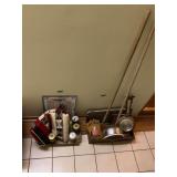 Mixed Lot of Bar Memorabilia, Household Decor, and Utensils
