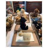 Large Collection of Steiff Teddy Bears and Animals with Certificates of Authenticity